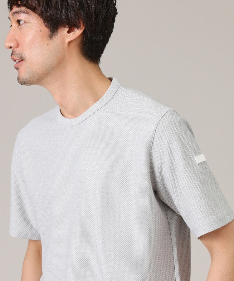 タケオキクチ TAKEO KIKUCHI 【尾州織/Made in JAPAN】メランジ Tシャツ （ライトグレー(011)） ライトグレー(011)