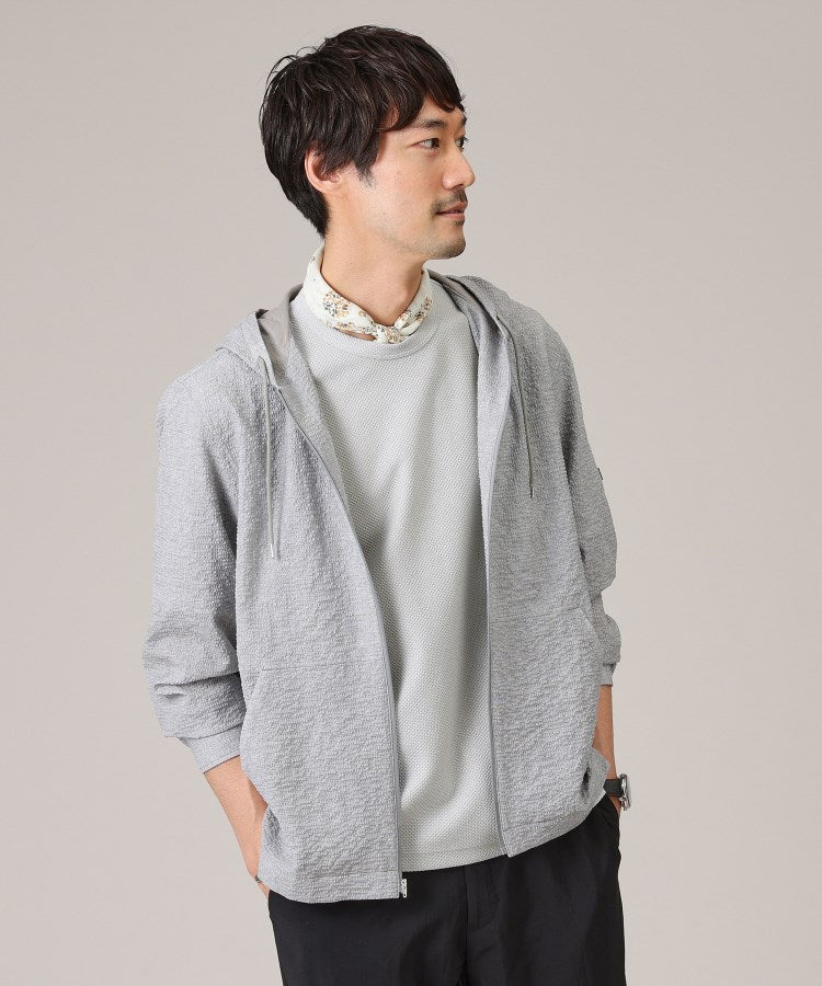 タケオキクチ TAKEO KIKUCHI 【尾州織/Made in JAPAN】メランジ Tシャツ （ライトグレー(011)） ライトグレー(011)