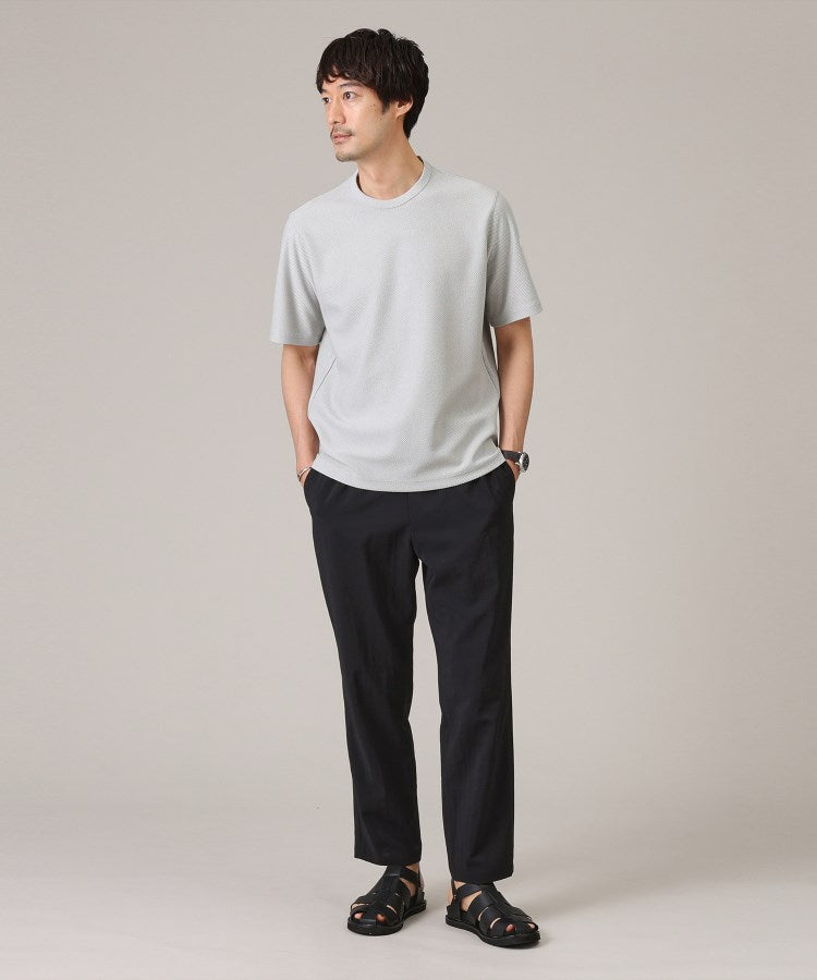 タケオキクチ TAKEO KIKUCHI 【尾州織/Made in JAPAN】メランジ Tシャツ （ライトグレー(011)） ライトグレー(011)
