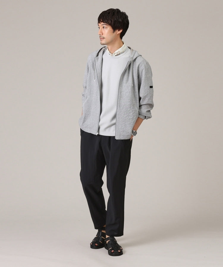 タケオキクチ TAKEO KIKUCHI 【尾州織/Made in JAPAN】メランジ Tシャツ （ライトグレー(011)） ライトグレー(011)