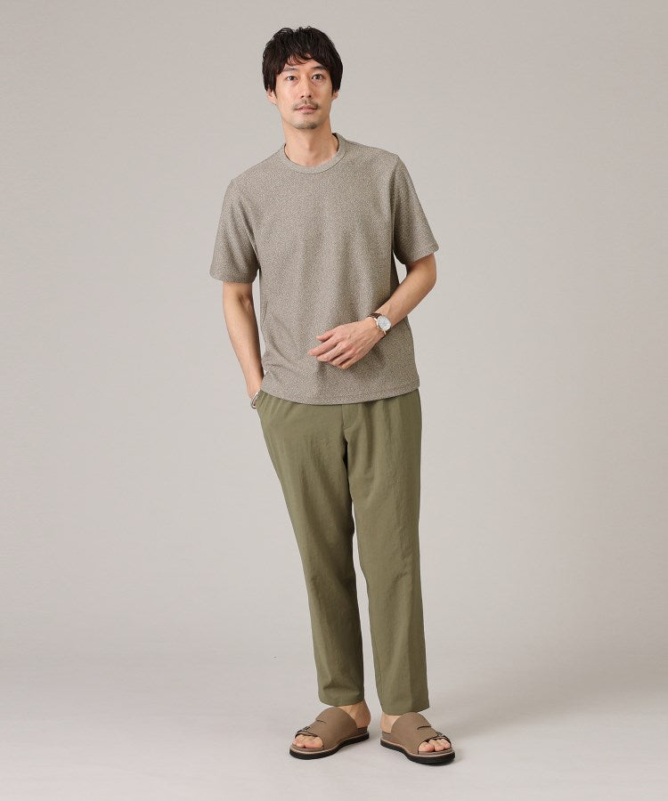 タケオキクチ TAKEO KIKUCHI 【尾州織/Made in JAPAN】メランジ Tシャツ （ライトグレー(011)） ライトグレー(011)