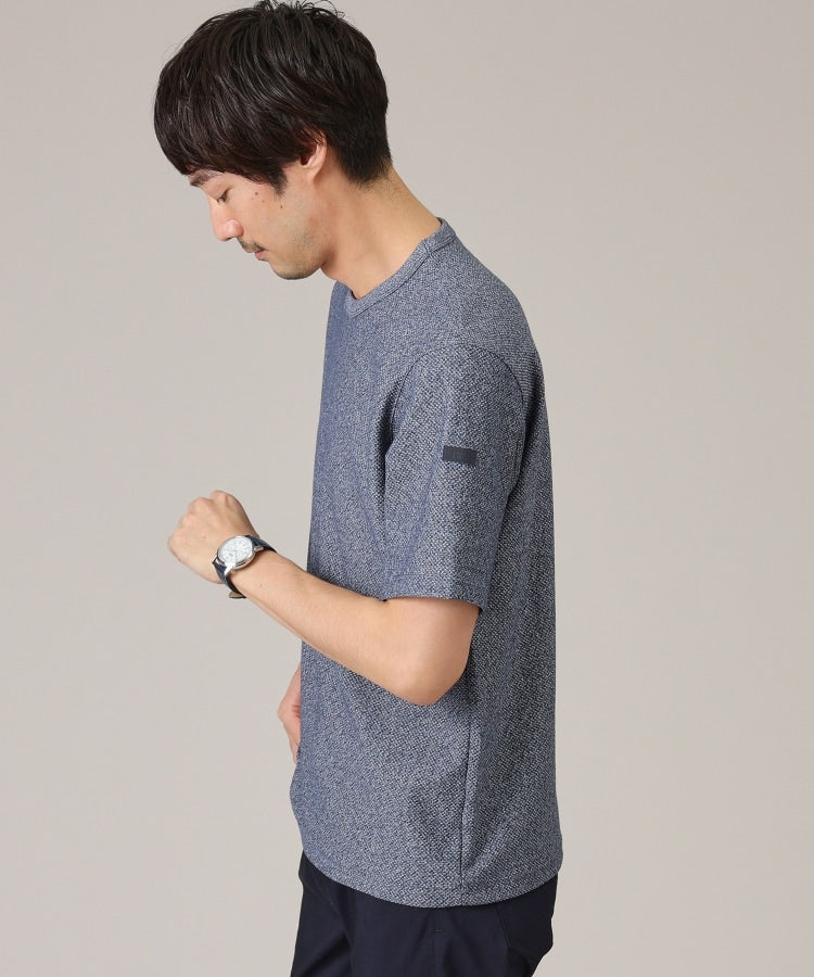 タケオキクチ TAKEO KIKUCHI 【尾州織/Made in JAPAN】メランジ Tシャツ （ライトグレー(011)） ライトグレー(011)