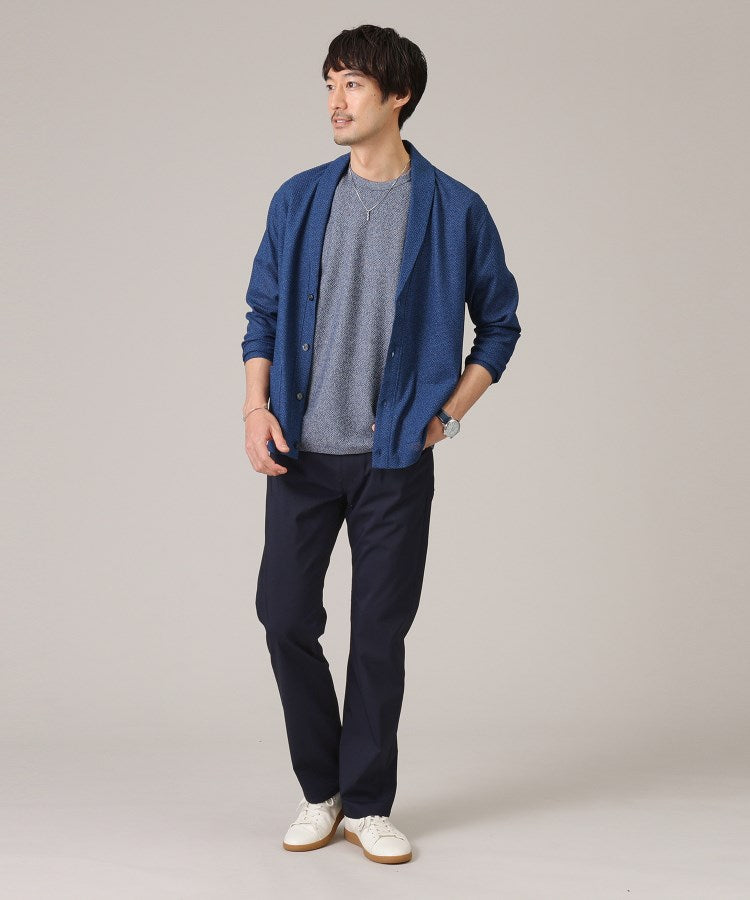 タケオキクチ TAKEO KIKUCHI 【尾州織/Made in JAPAN】メランジ Tシャツ （ライトグレー(011)） ライトグレー(011)