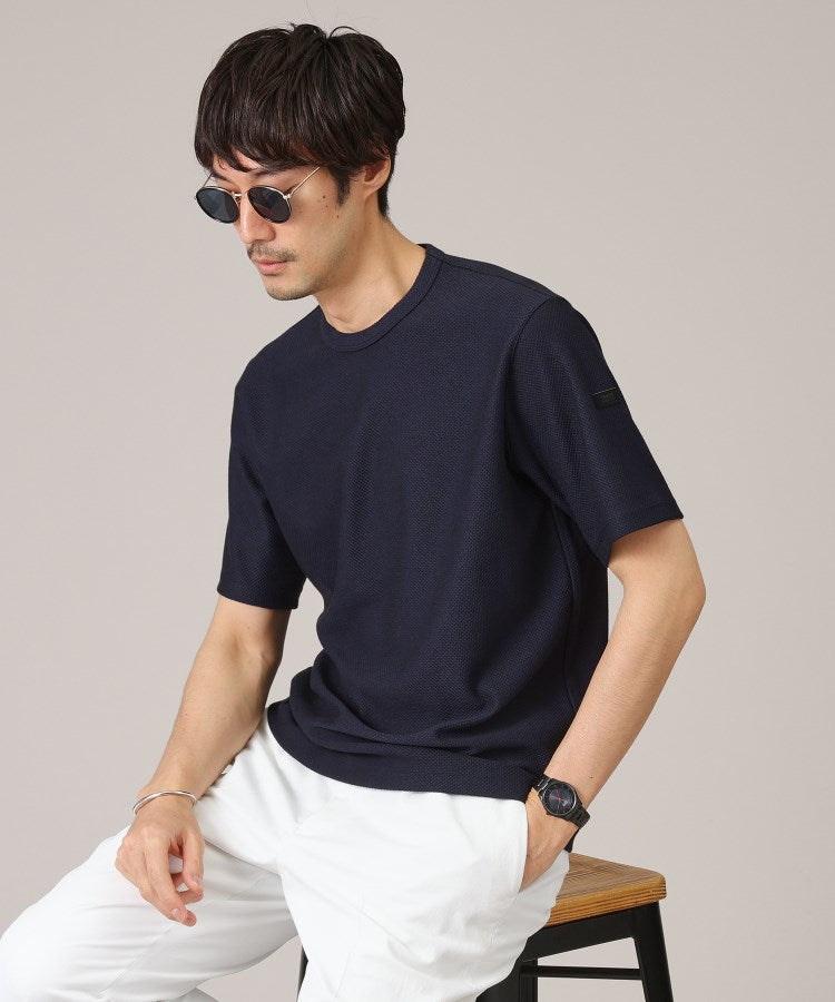 タケオキクチ TAKEO KIKUCHI 【尾州織/Made in JAPAN】メランジ Tシャツ （ライトグレー(011)） ライトグレー(011)
