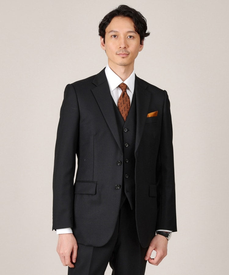 タケオキクチ TAKEO KIKUCHI 【Made in JAPAN】矢絣（やがすり）ベスト/ スリーピース対応 （ネイビー(093)） ネイビー(093)