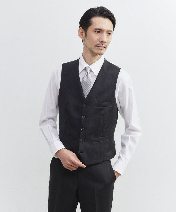 タケオキクチ TAKEO KIKUCHI 【Made in JAPAN】矢絣（やがすり）ベスト/ スリーピース対応 （ネイビー(093)） ネイビー(093)