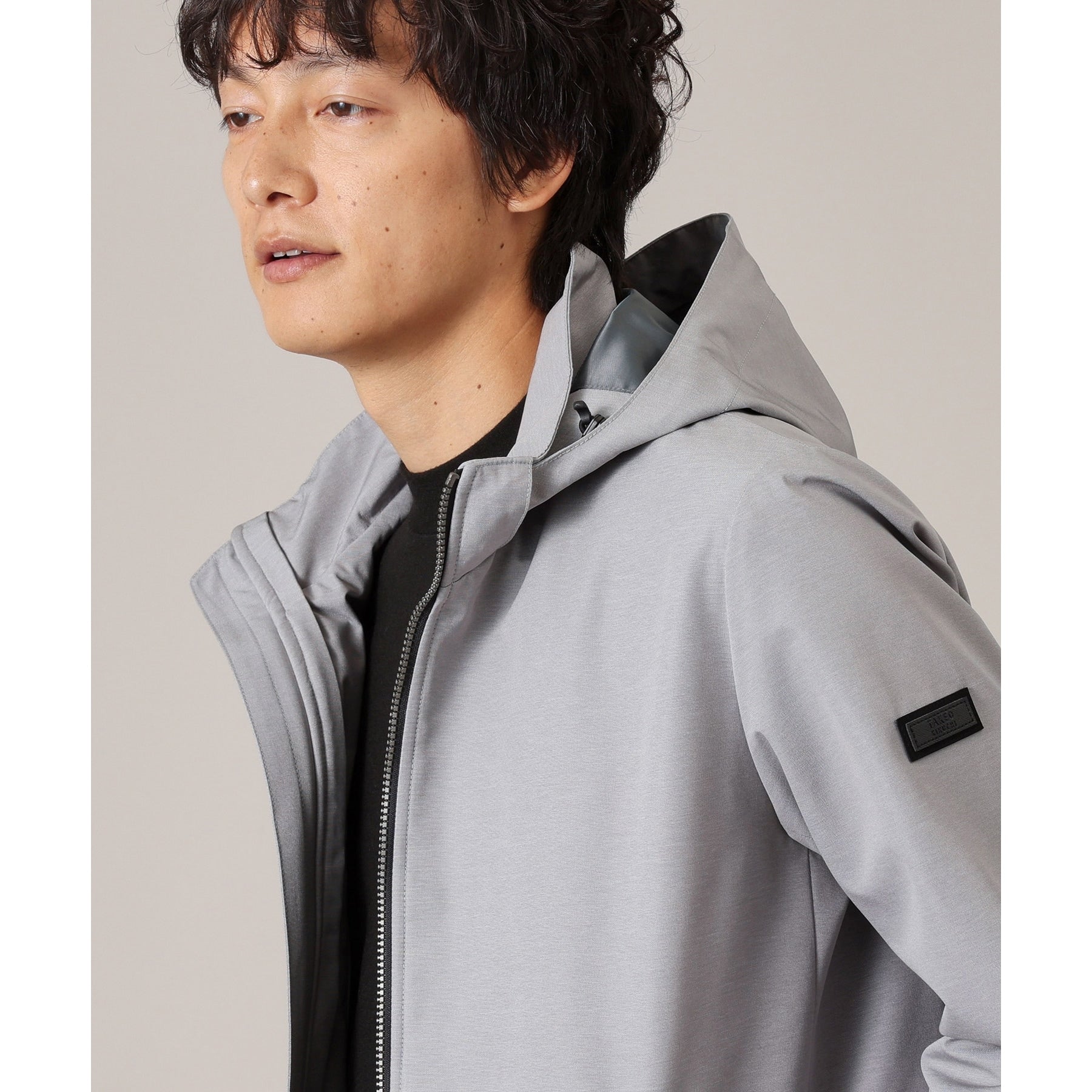 タケオキクチ TAKEO KIKUCHI ライトシェル フード ブルゾン （グレー(012)） グレー(012)