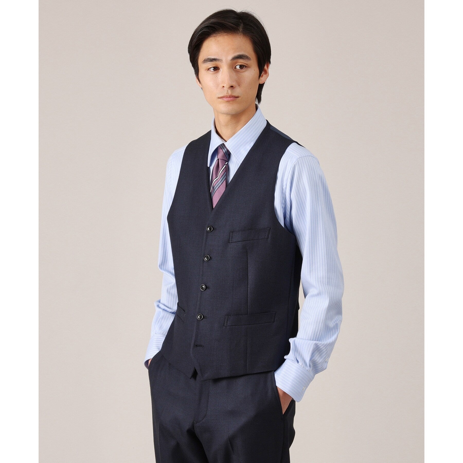 タケオキクチ TAKEO KIKUCHI バーズアイ ベスト