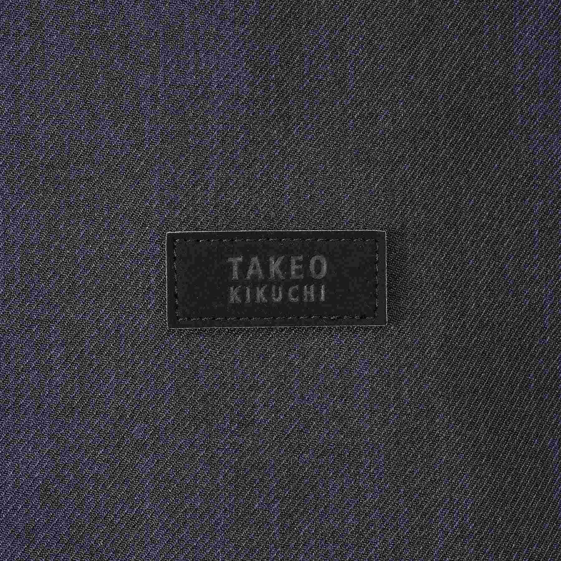 TAKEO KIKUCHI TAKEO KIKUCHI 麻質感卡爾紋羅紋外套
