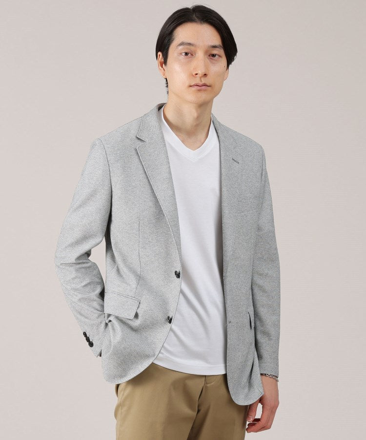 タケオキクチ TAKEO KIKUCHI 【Sサイズ～】【尾州】【抗菌防臭】  リネンドビーメッシュ ジャケット （ネイビー(094)） ネイビー(094)