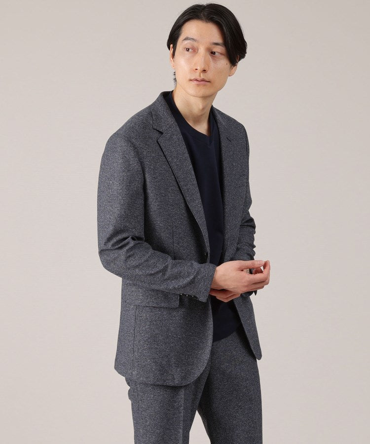 タケオキクチ TAKEO KIKUCHI 【Sサイズ～】【尾州】【抗菌防臭】  リネンドビーメッシュ ジャケット （ネイビー(094)） ネイビー(094)