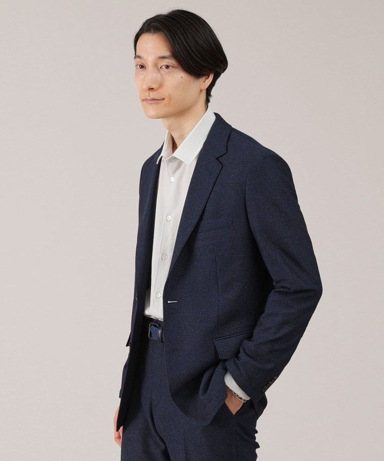 タケオキクチ TAKEO KIKUCHI 【Sサイズ～】【尾州】【抗菌防臭】  リネンドビーメッシュ ジャケット （ネイビー(094)） ネイビー(094)
