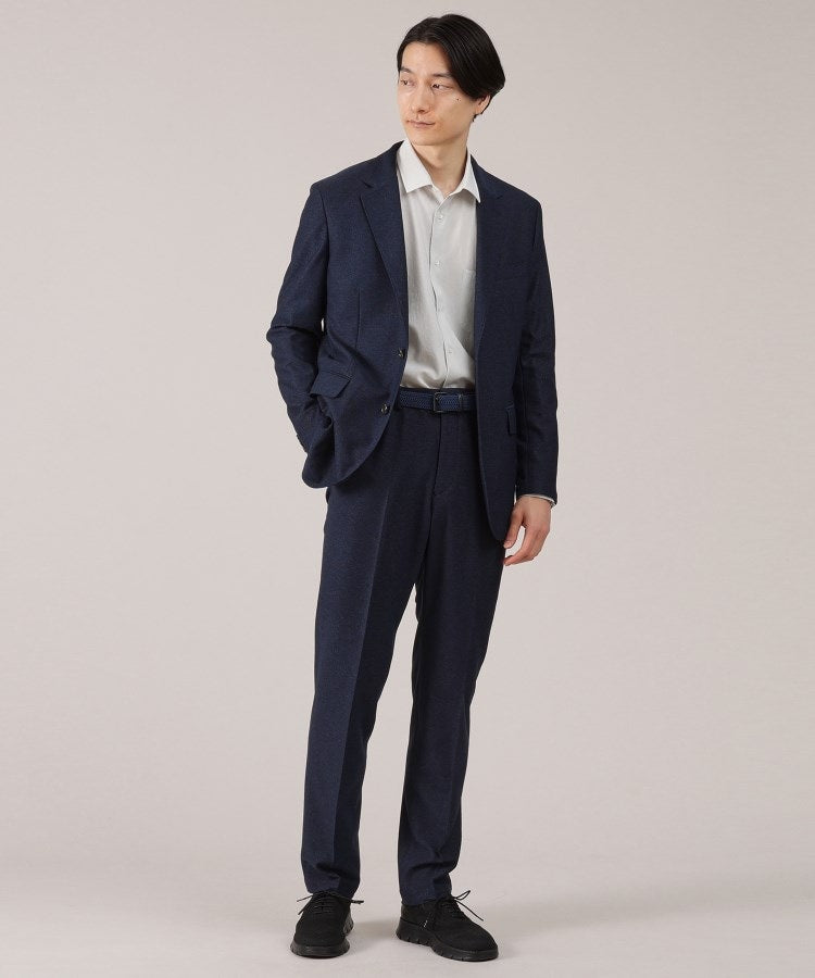 タケオキクチ TAKEO KIKUCHI 【尾州】【抗菌防臭】 リネンドビーメッシュ パンツ （ブルー(093)） ブルー(093)