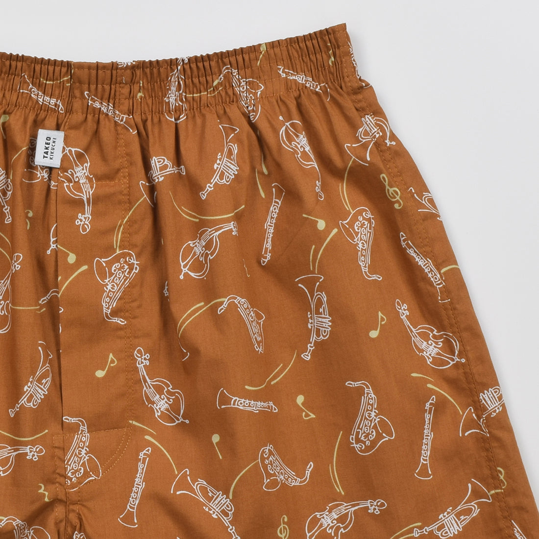 タケオキクチ TAKEO KIKUCHI 前開トランクス 【返品不可商品】 （オレンジ） オレンジ