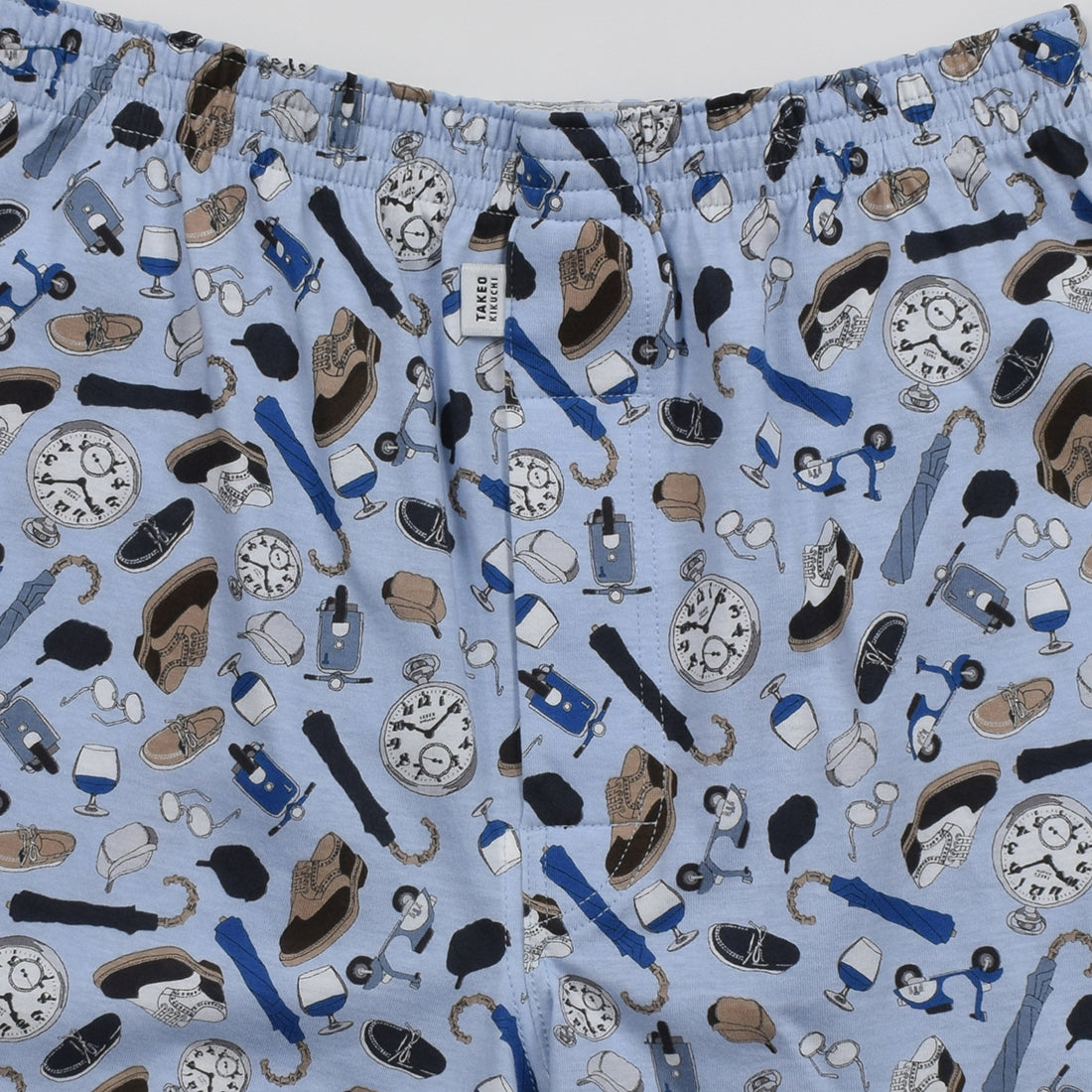 タケオキクチ TAKEO KIKUCHI ニットトランクス 【返品不可商品】 （サックス） サックス