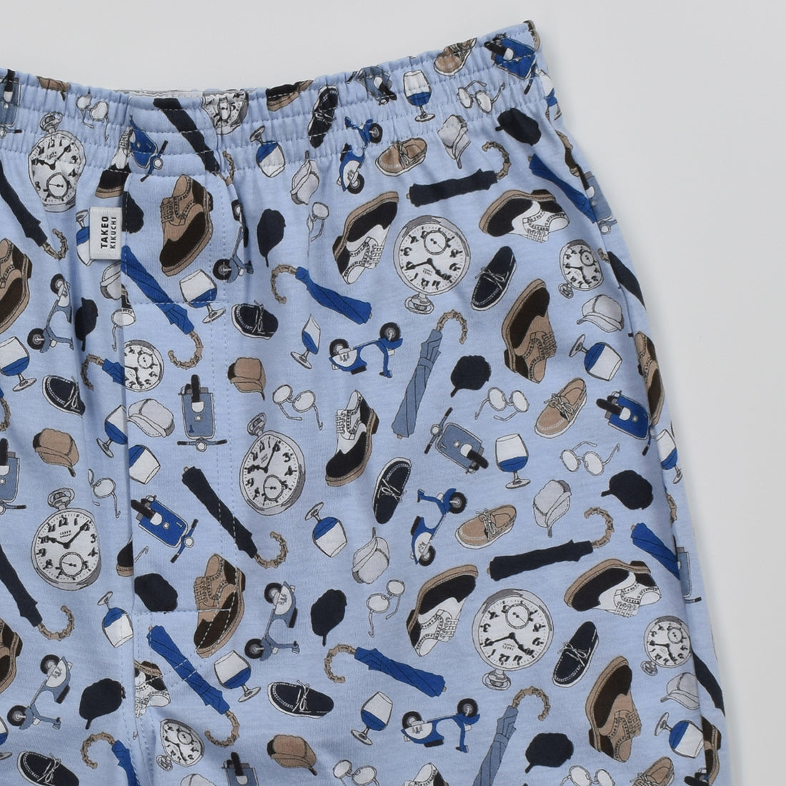 タケオキクチ TAKEO KIKUCHI ニットトランクス 【返品不可商品】 （サックス） サックス