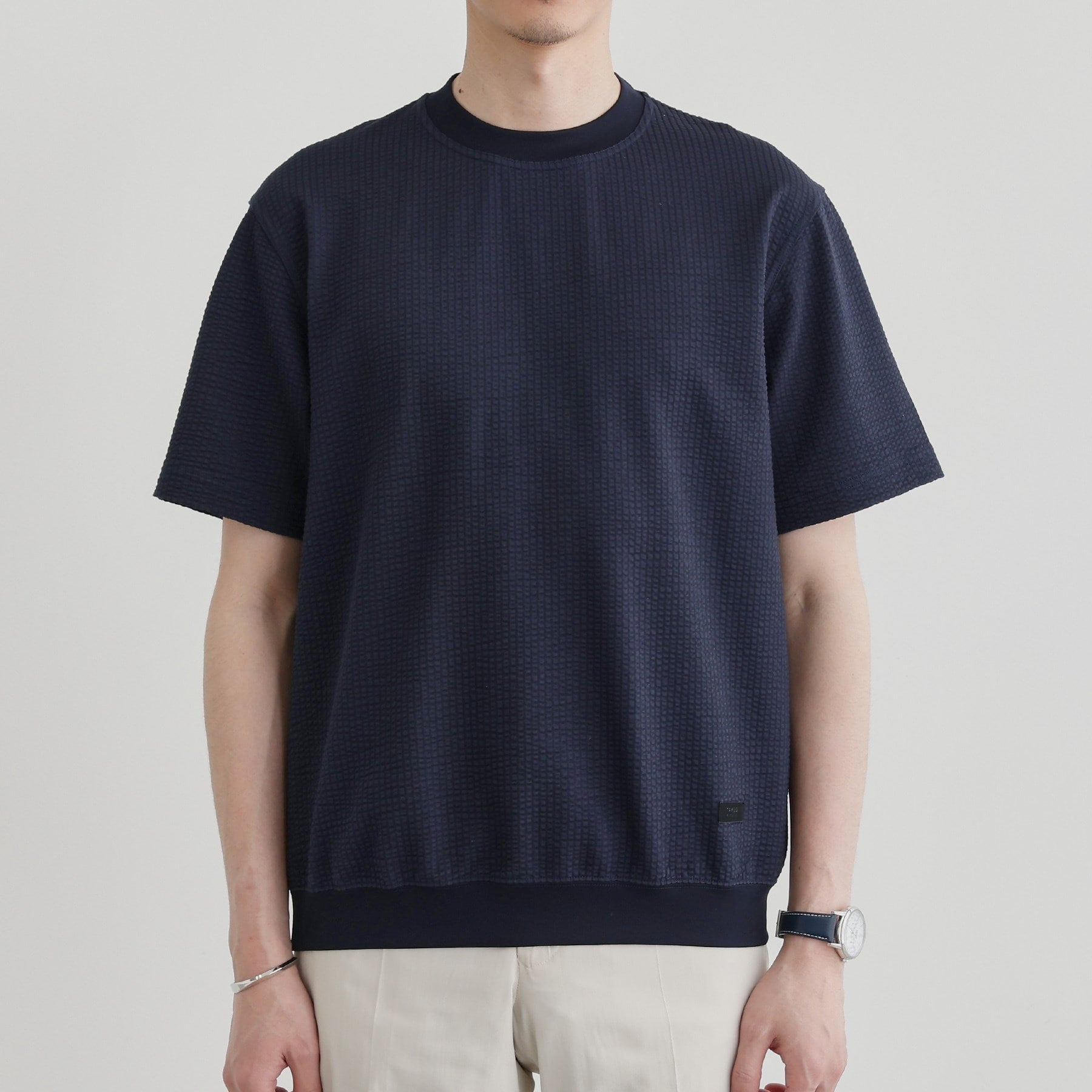 タケオキクチ TAKEO KIKUCHI 【抗菌防臭】サッカージャージプルオーバー （グレー(012)） グレー(012)