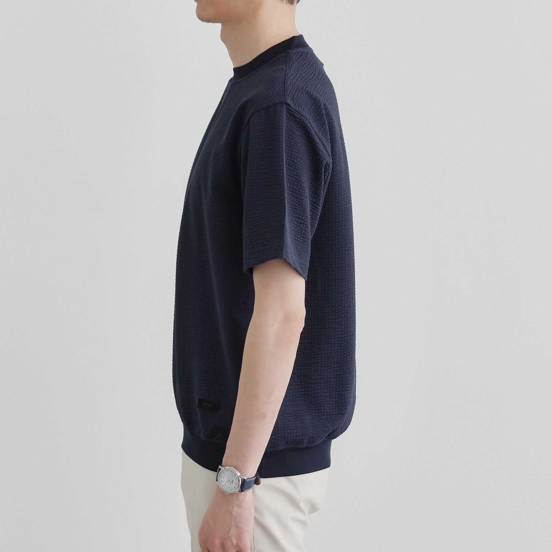 タケオキクチ TAKEO KIKUCHI 【抗菌防臭】サッカージャージプルオーバー （グレー(012)） グレー(012)