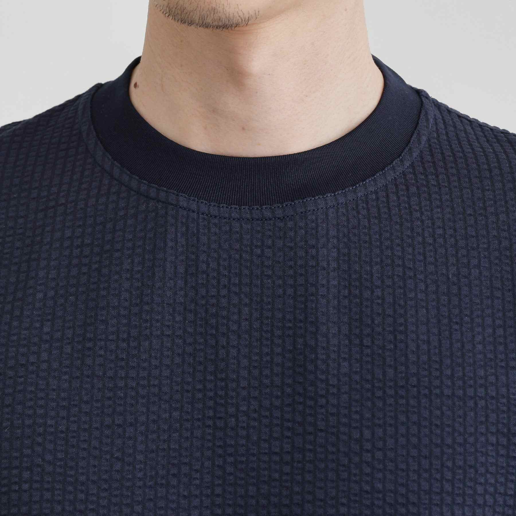 タケオキクチ TAKEO KIKUCHI 【抗菌防臭】サッカージャージプルオーバー （グレー(012)） グレー(012)