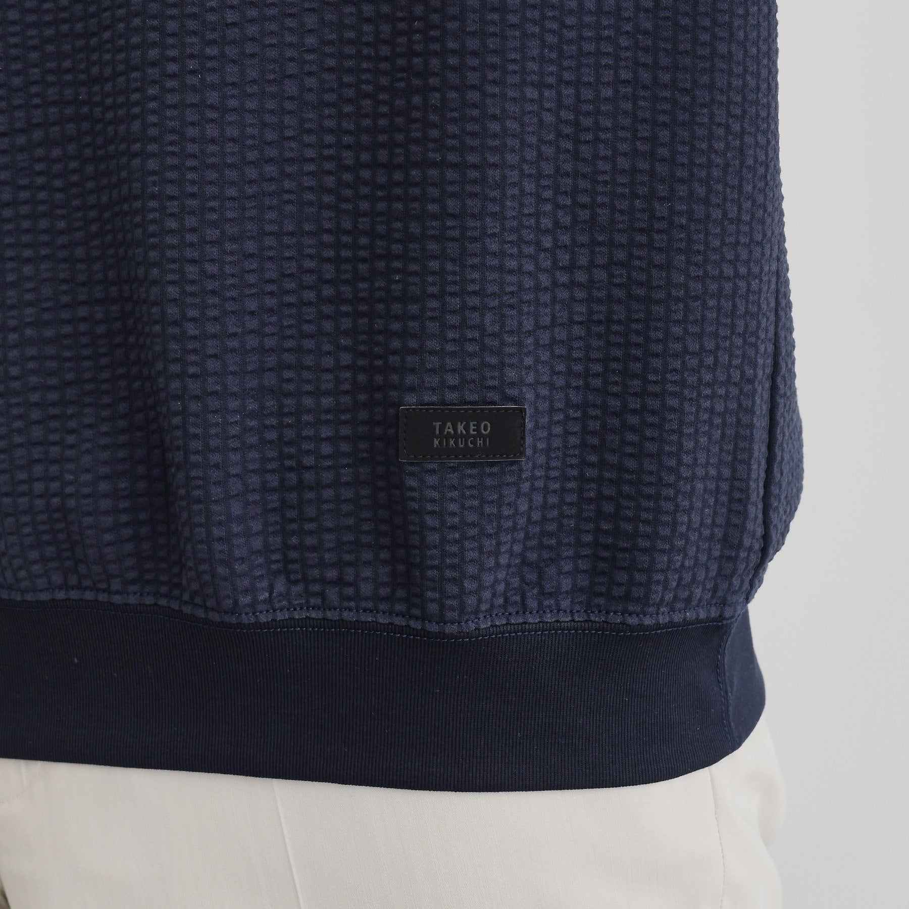 タケオキクチ TAKEO KIKUCHI 【抗菌防臭】サッカージャージプルオーバー （グレー(012)） グレー(012)