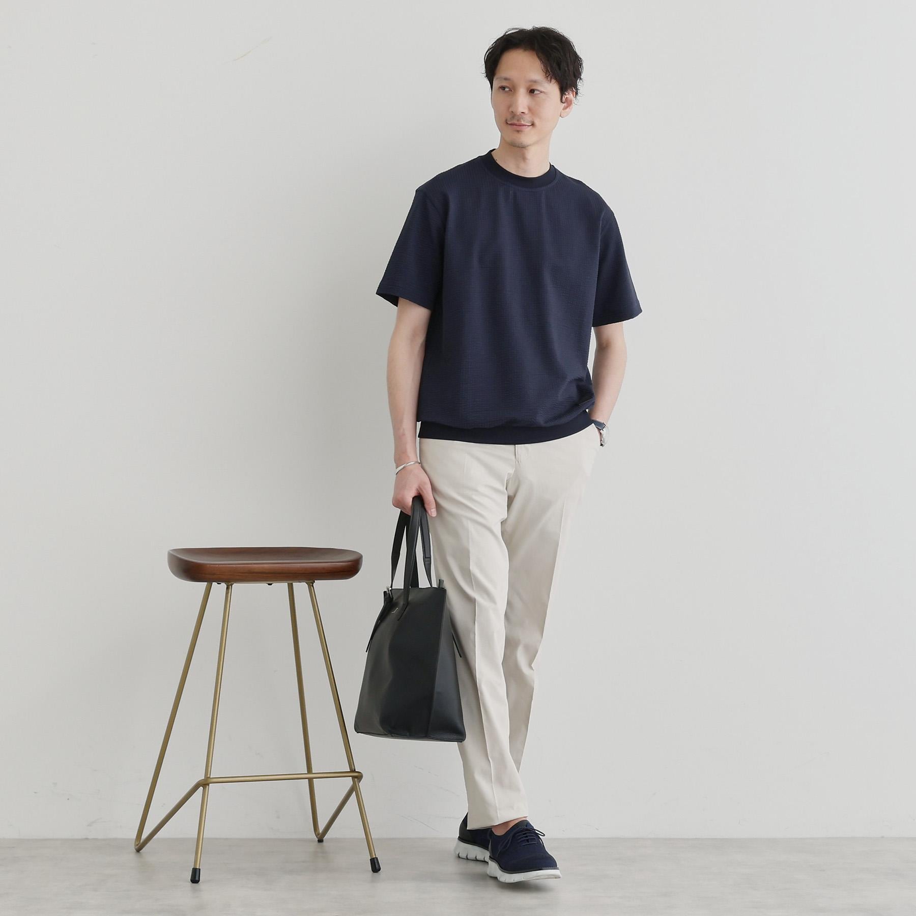 タケオキクチ TAKEO KIKUCHI 【抗菌防臭】サッカージャージプルオーバー （グレー(012)） グレー(012)