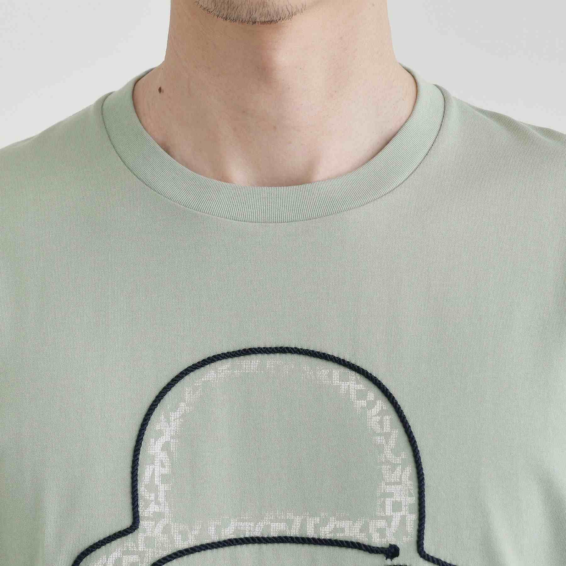 タケオキクチ TAKEO KIKUCHI 【Sサイズ～】フェイスロープ刺繍 天竺Tシャツ （ブラック(019)） ブラック(019)