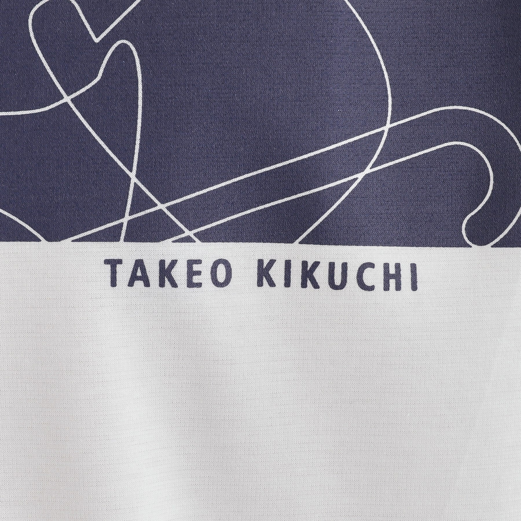 タケオキクチ TAKEO KIKUCHI バープリントポンチTシャツ （チャコールグレー(014)） チャコールグレー(014)