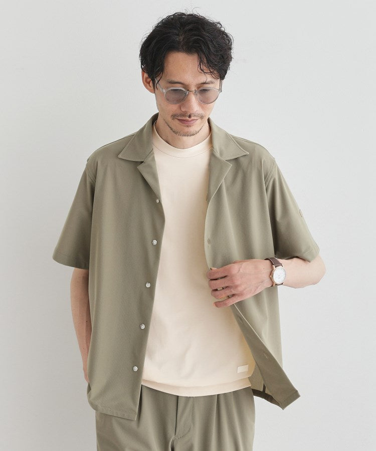 タケオキクチ TAKEO KIKUCHI 【接触冷感】テーラードTシャツ （ブラウン(043)） ブラウン(043)