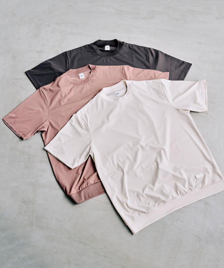 タケオキクチ TAKEO KIKUCHI 【接触冷感】テーラードTシャツ （ブラウン(043)） ブラウン(043)