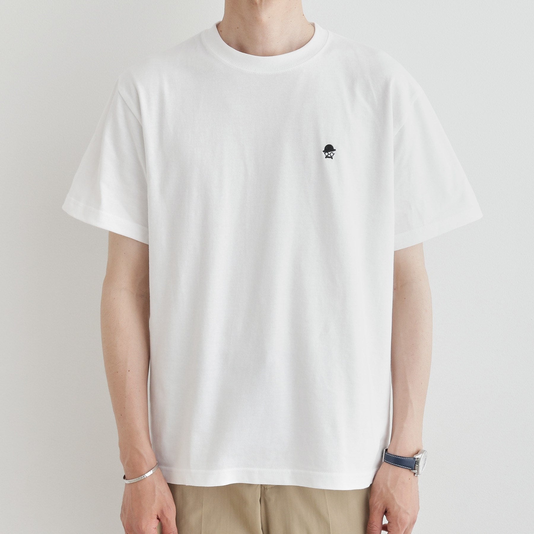 タケオキクチ TAKEO KIKUCHI 【LIMITED】ワンポイント刺繍 半袖Tシャツ （ホワイト(001)） ホワイト(001)