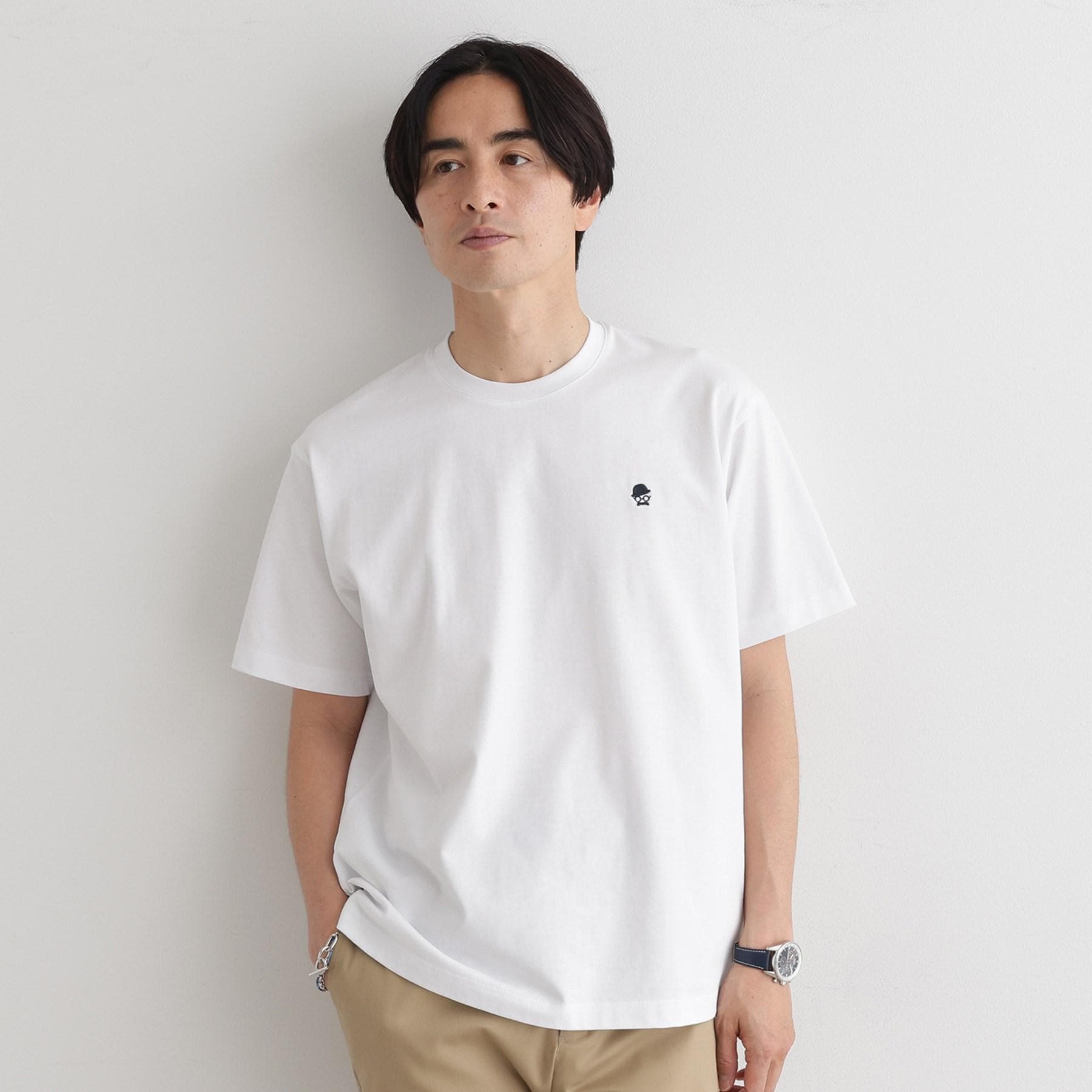タケオキクチ TAKEO KIKUCHI 【LIMITED】ワンポイント刺繍 半袖Tシャツ （ホワイト(001)） ホワイト(001)