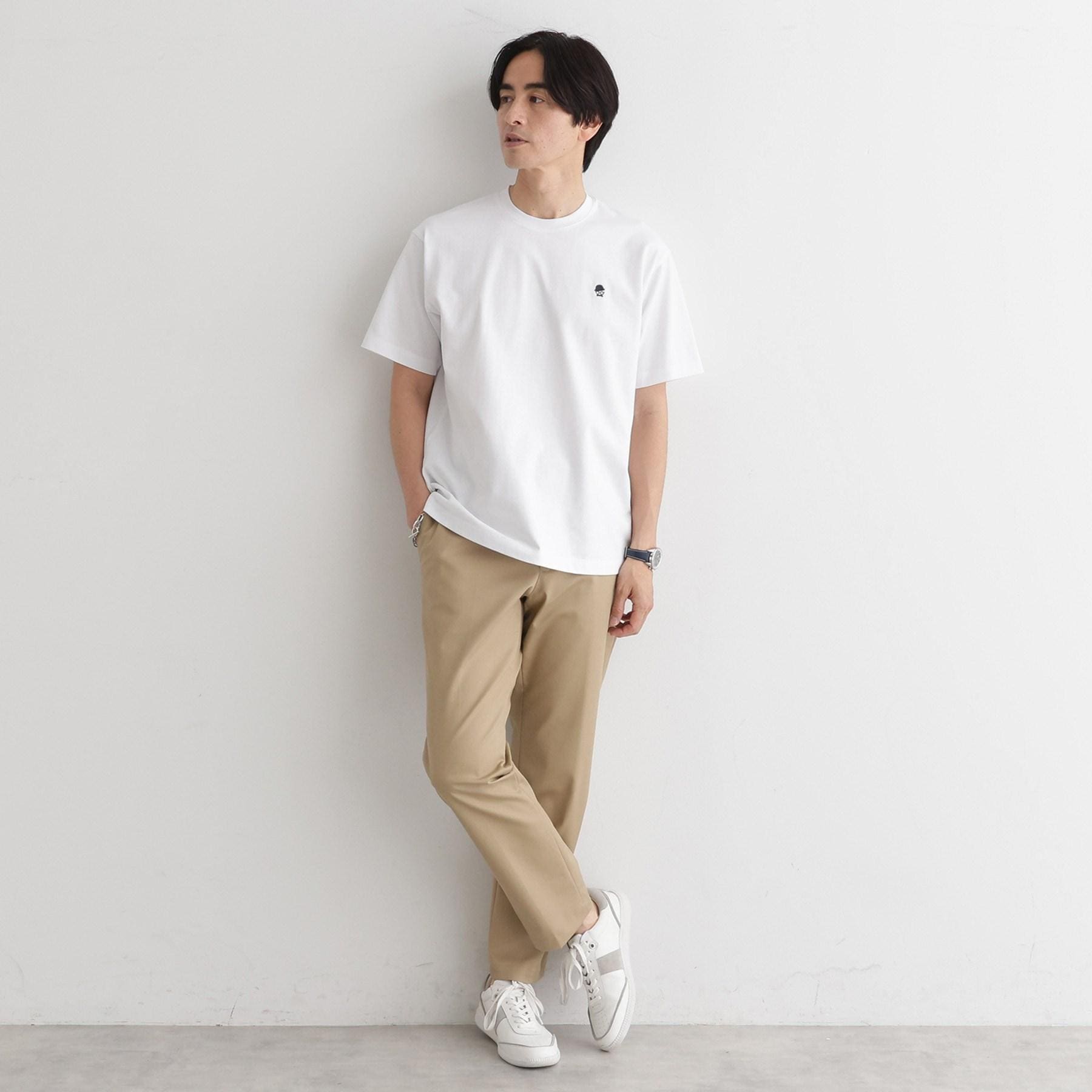 タケオキクチ TAKEO KIKUCHI 【LIMITED】ワンポイント刺繍 半袖Tシャツ （ホワイト(001)） ホワイト(001)