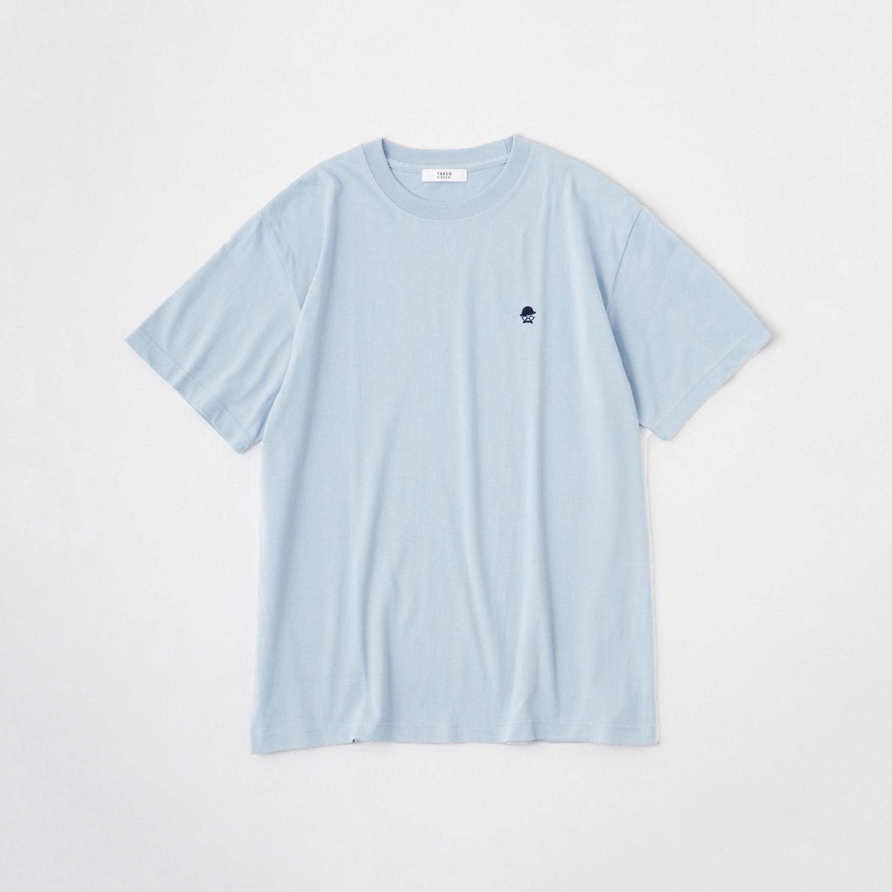 タケオキクチ TAKEO KIKUCHI 【LIMITED】ワンポイント刺繍 半袖Tシャツ （ブルー(092)） ブルー(092)