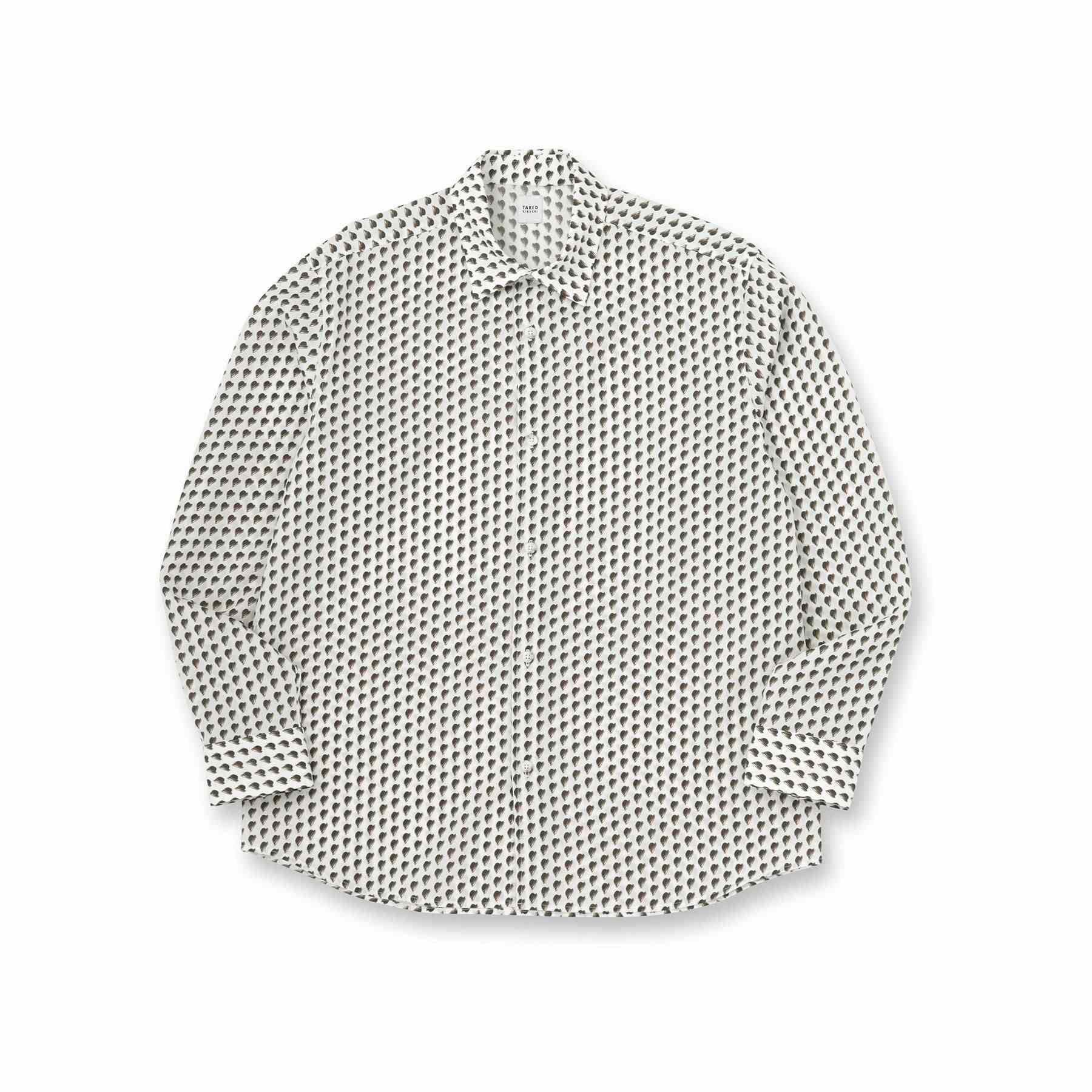 タケオキクチ TAKEO KIKUCHI ボーラーハット柄 長袖シャツ （ブラウン(144)） ブラウン(144)