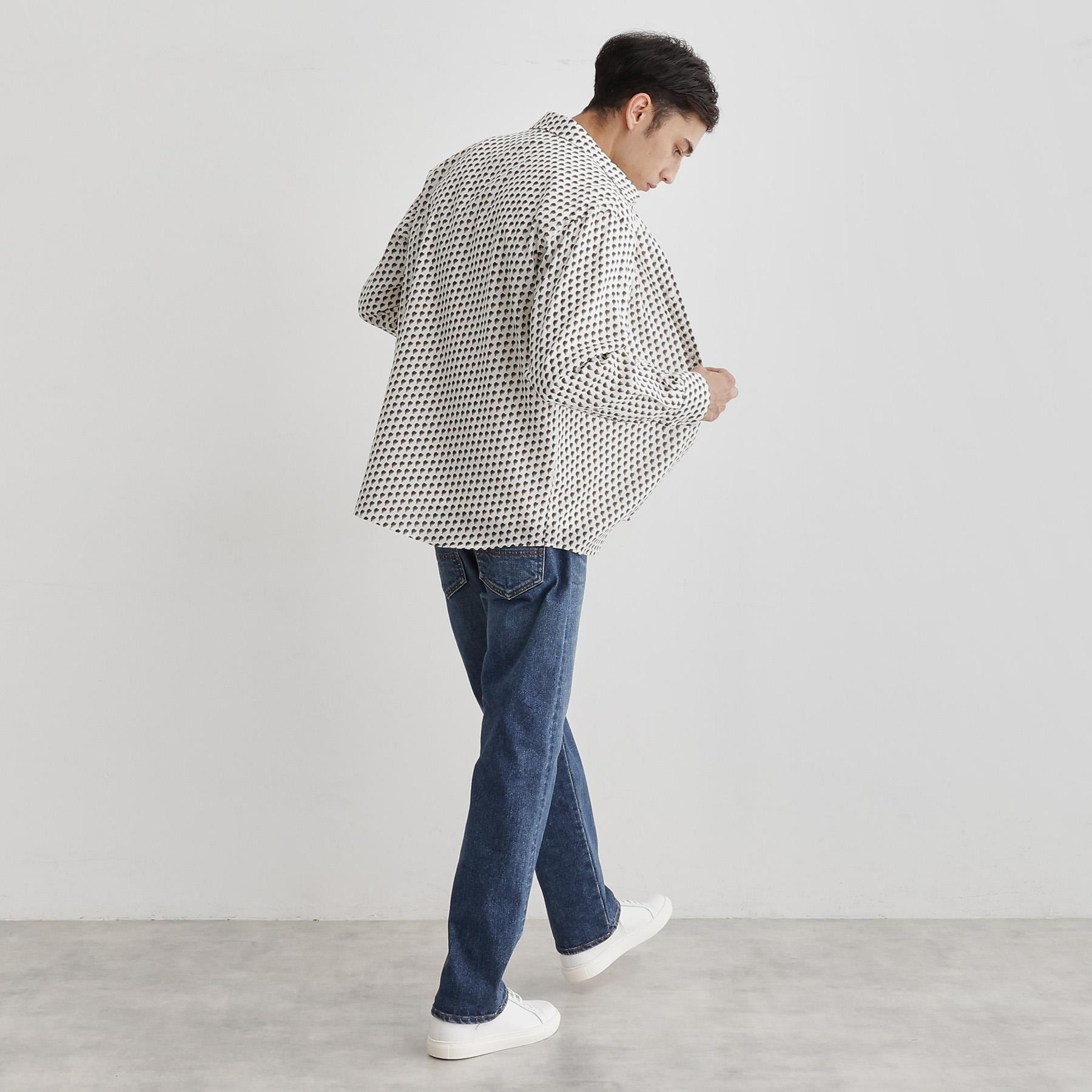 タケオキクチ TAKEO KIKUCHI ボーラーハット柄 長袖シャツ （ブラウン(144)） ブラウン(144)