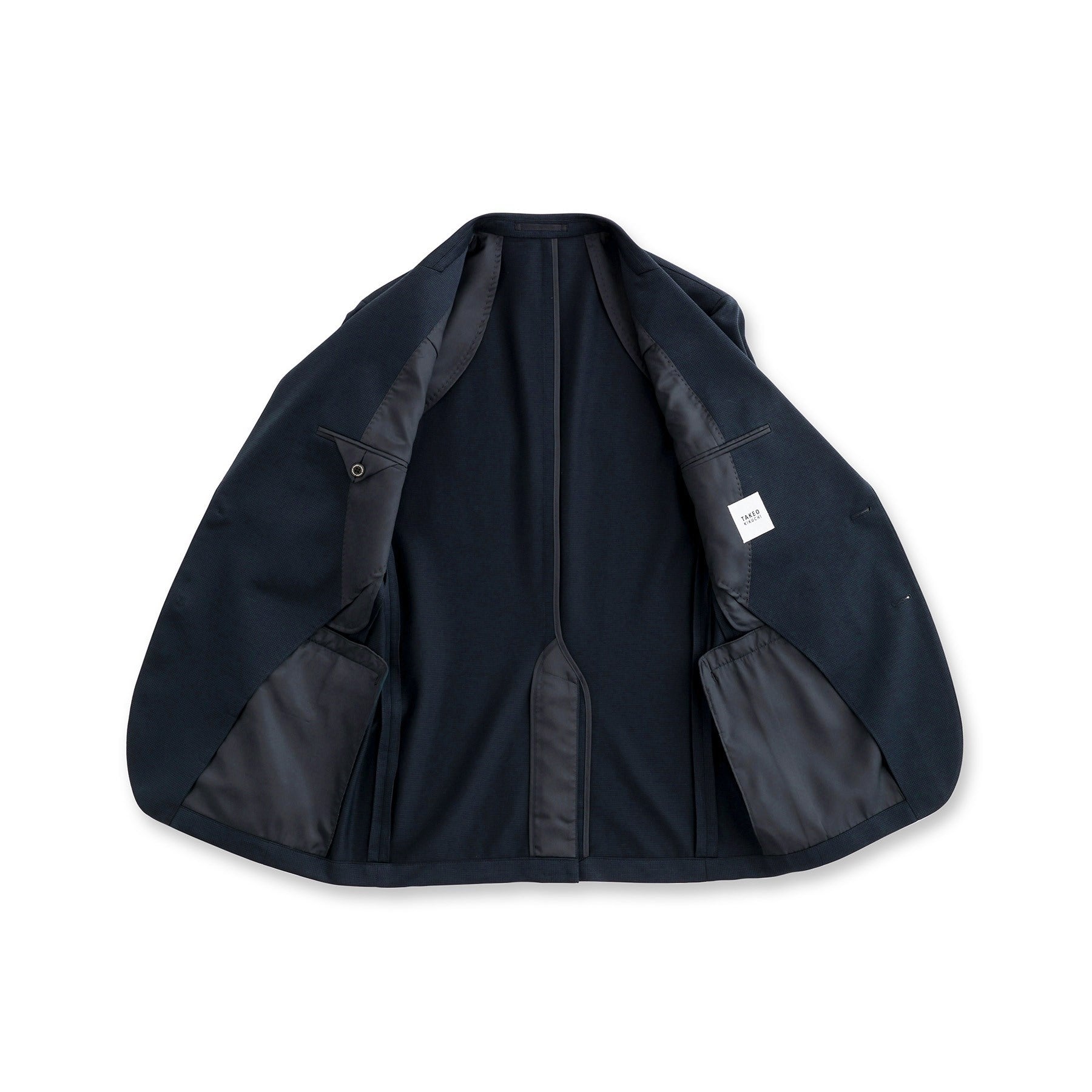 タケオキクチ TAKEO KIKUCHI ピンジャージ 千鳥 ジャケット （ブラック(419)） ブラック(419)