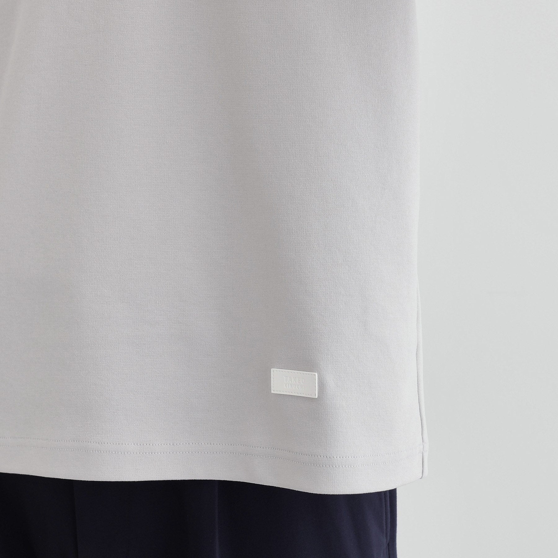 タケオキクチ TAKEO KIKUCHI 【Sサイズ～】ストレッチ ポンチ テーラード Tシャツ （ホワイト(001)） ホワイト(001)