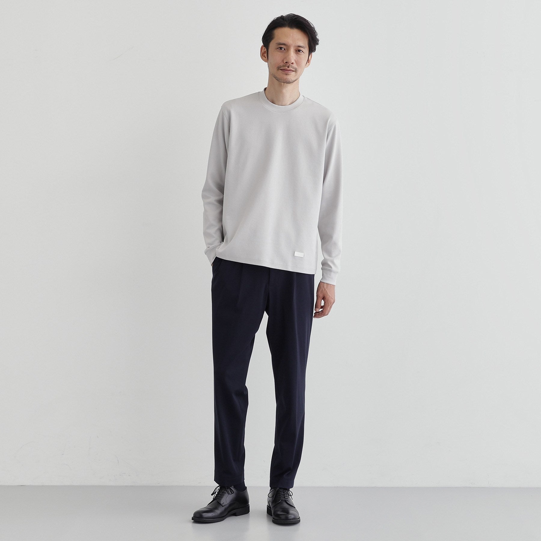 タケオキクチ TAKEO KIKUCHI 【Sサイズ～】ストレッチ ポンチ テーラード Tシャツ （ホワイト(001)） ホワイト(001)