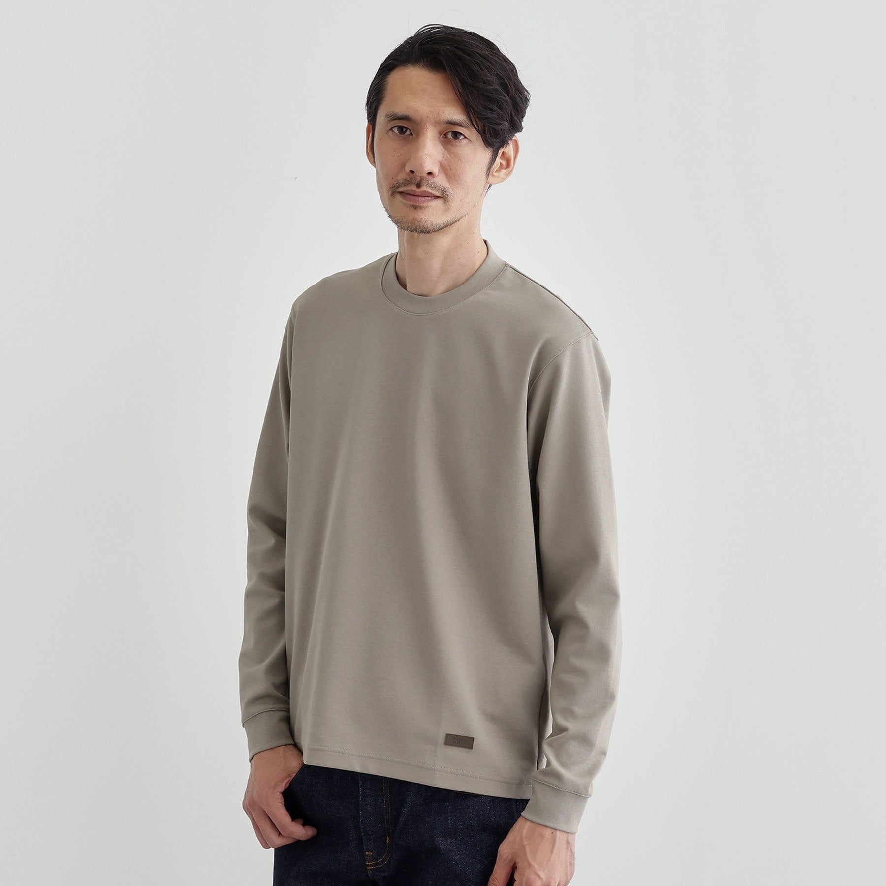 タケオキクチ TAKEO KIKUCHI 【Sサイズ～】ストレッチ ポンチ テーラード Tシャツ （ホワイト(001)） ホワイト(001)