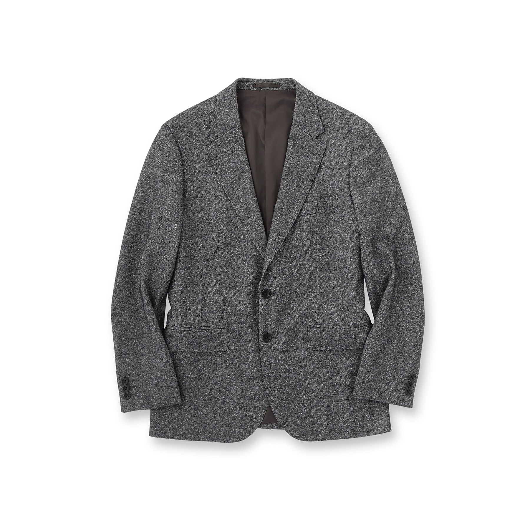 タケオキクチ TAKEO KIKUCHI 尾州織 シルクネップジャージ ジャケット （チャコールグレー(014)） チャコールグレー(014)