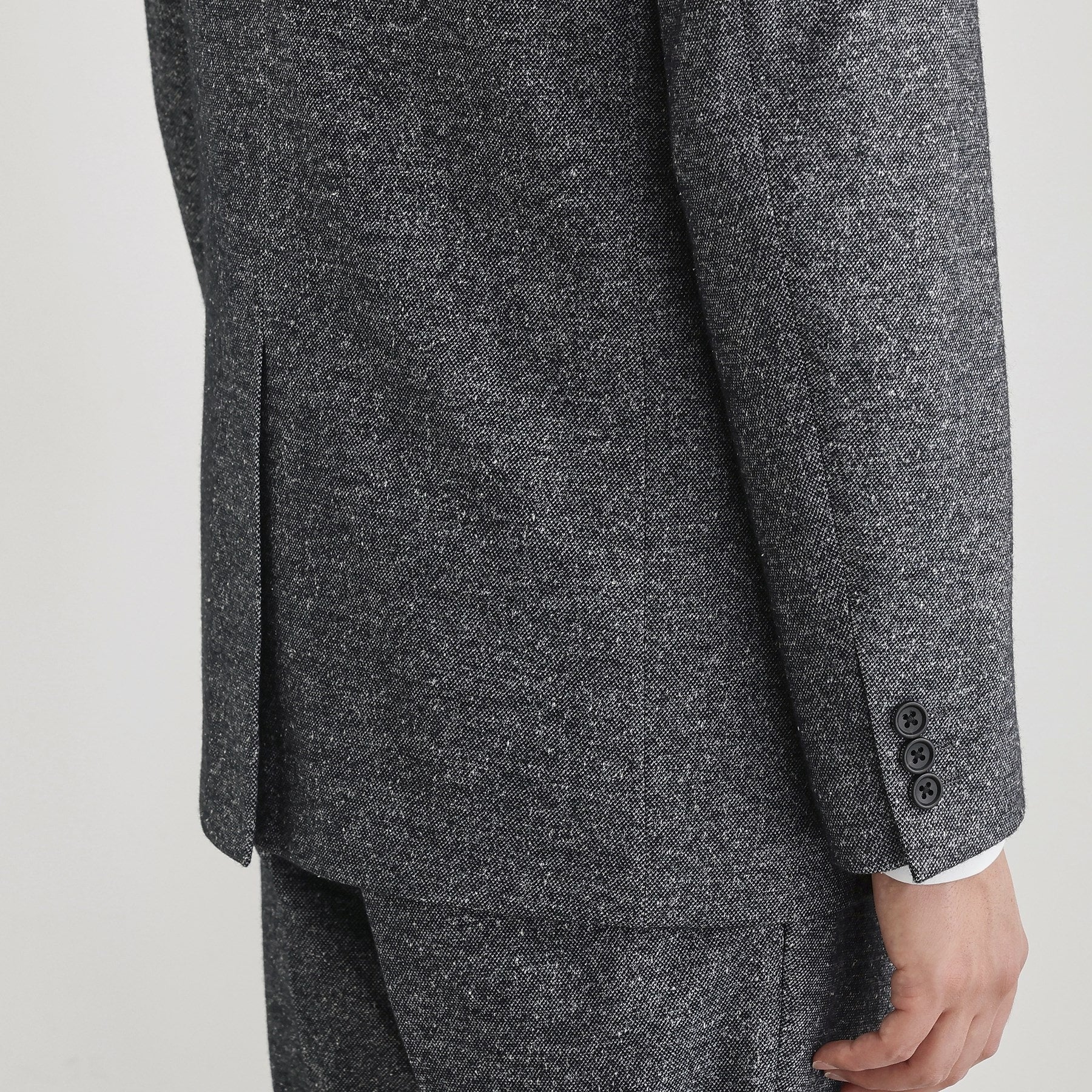 タケオキクチ TAKEO KIKUCHI 尾州織 シルクネップジャージ ジャケット （チャコールグレー(014)） チャコールグレー(014)