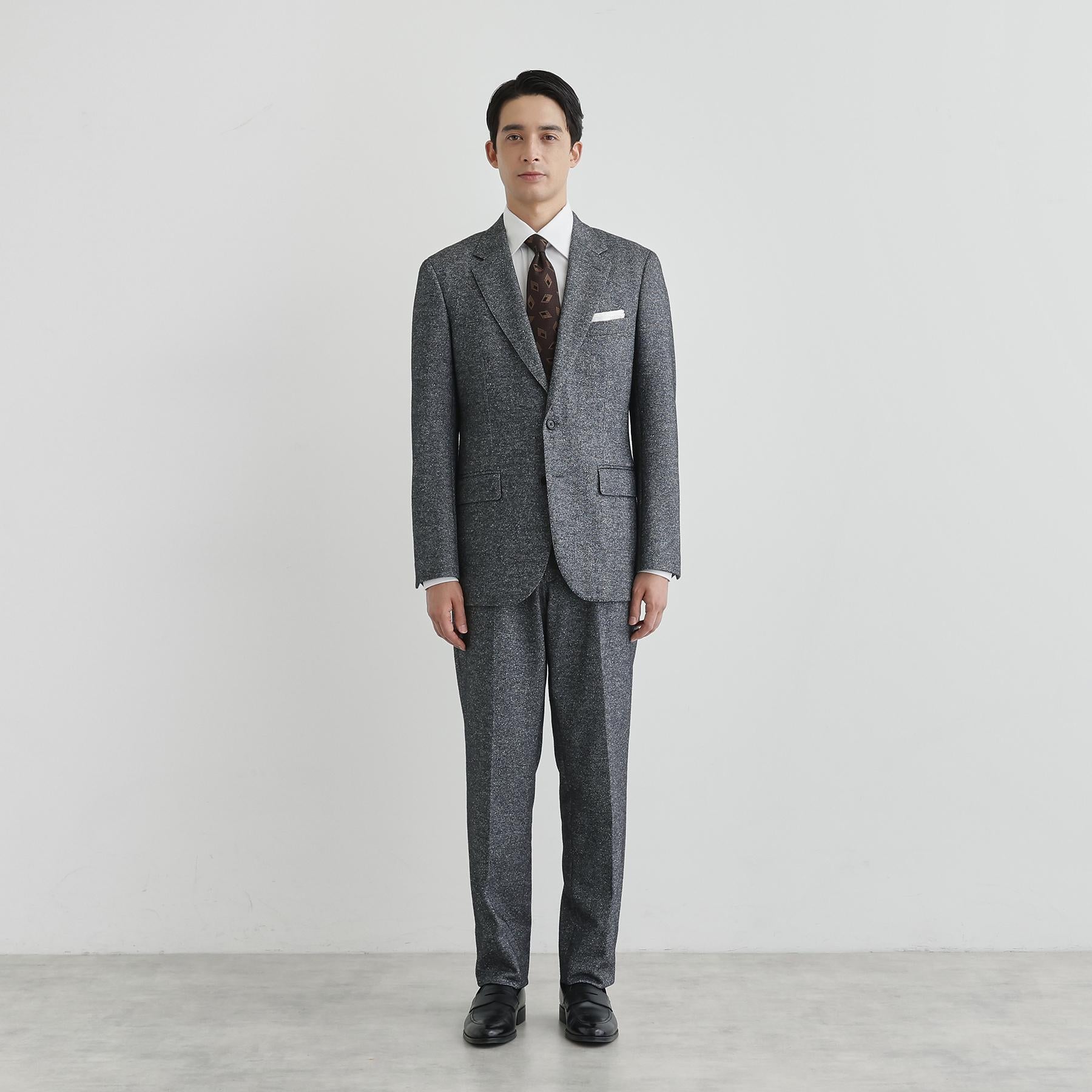 タケオキクチ TAKEO KIKUCHI 尾州織 シルクネップジャージ ジャケット （チャコールグレー(014)） チャコールグレー(014)