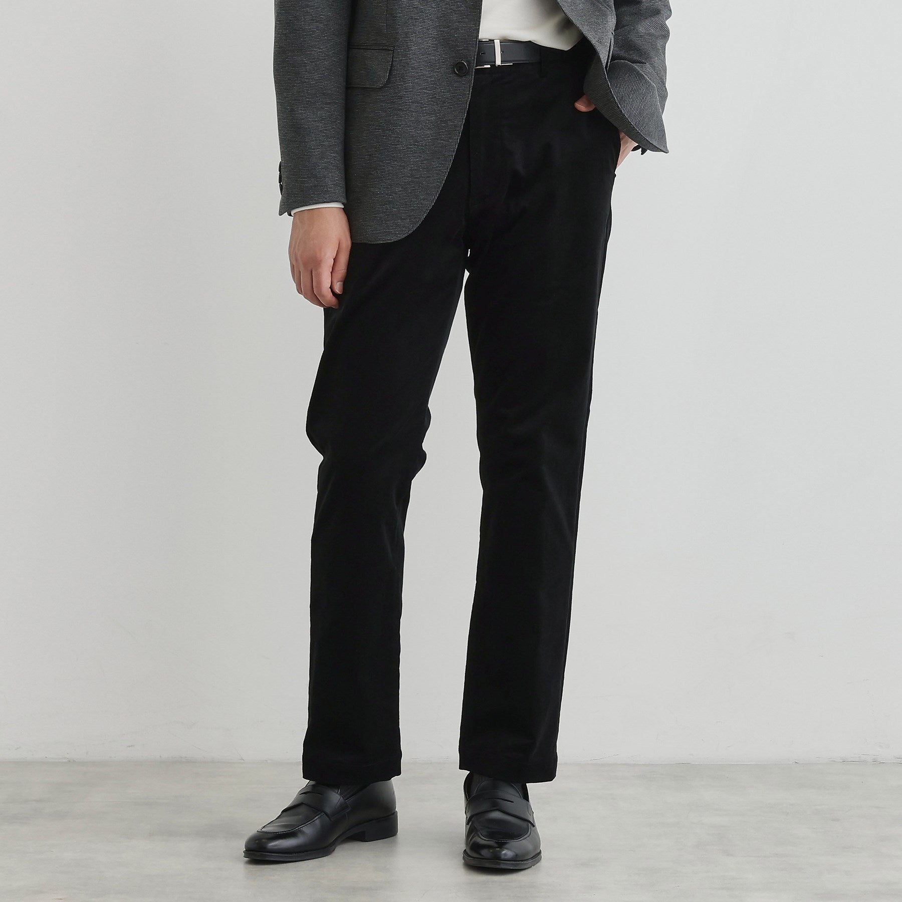 タケオキクチ TAKEO KIKUCHI サイドゴアストレッチコーデュロイパンツ （モカブラウン(042)） モカブラウン(042)