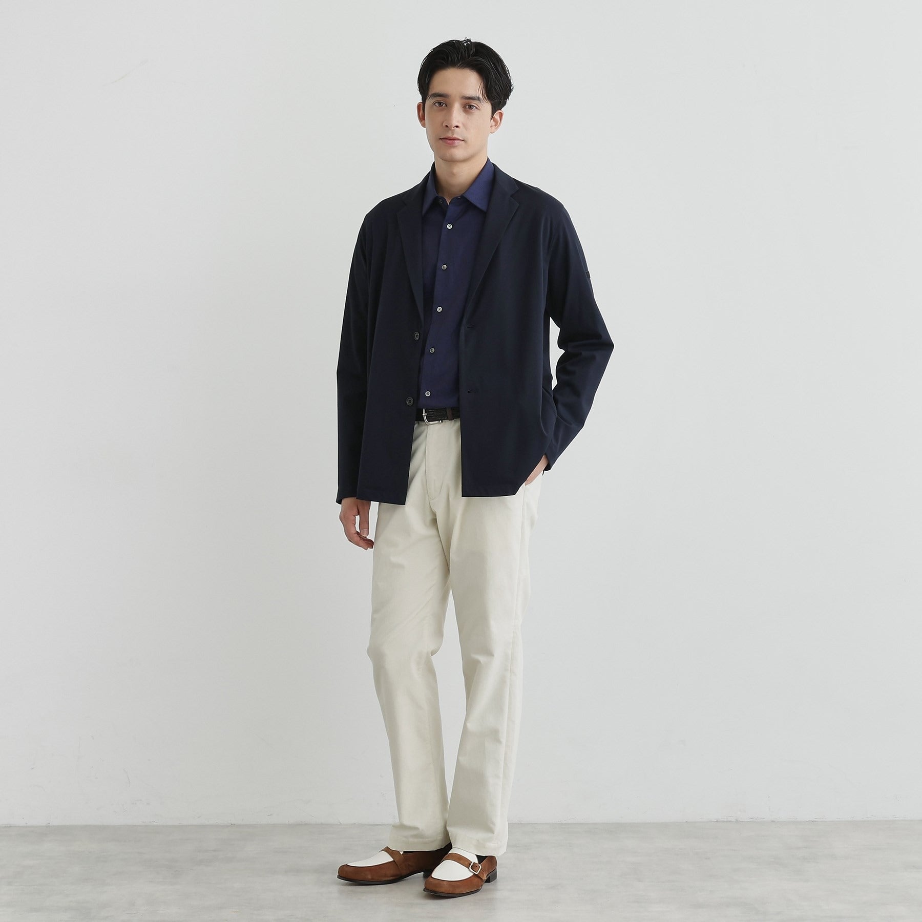 タケオキクチ TAKEO KIKUCHI サイドゴアストレッチコーデュロイパンツ （モカブラウン(042)） モカブラウン(042)