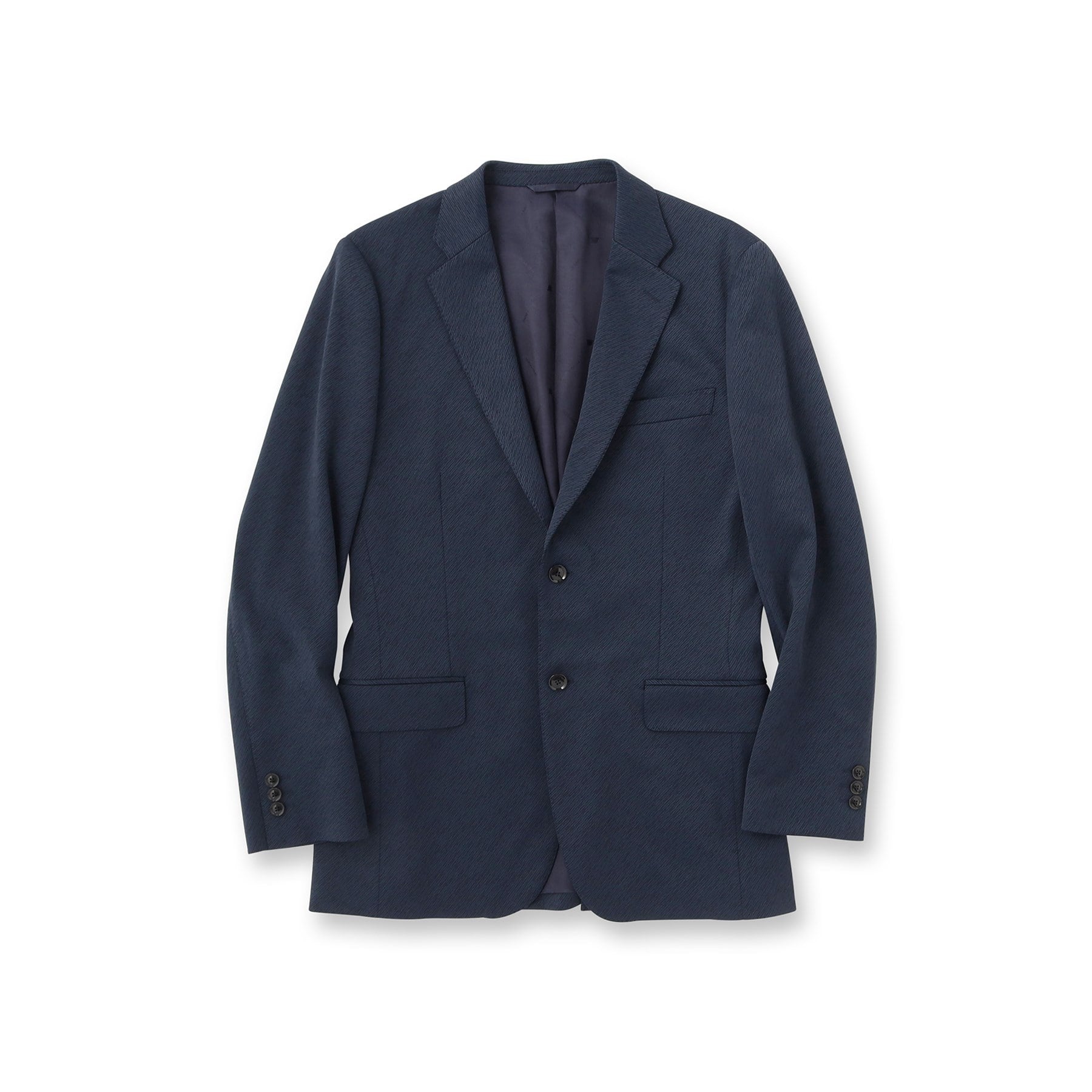 タケオキクチ TAKEO KIKUCHI 楊柳カルゼ ジャケット （ブラック(019)） ブラック(019)