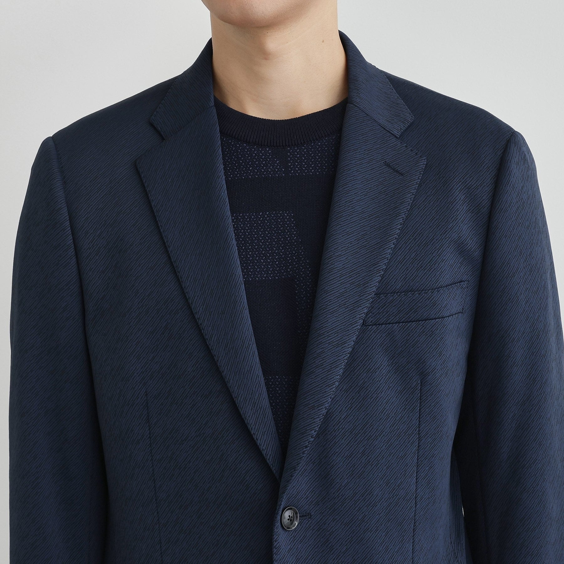 タケオキクチ TAKEO KIKUCHI 楊柳カルゼ ジャケット （ブラック(019)） ブラック(019)