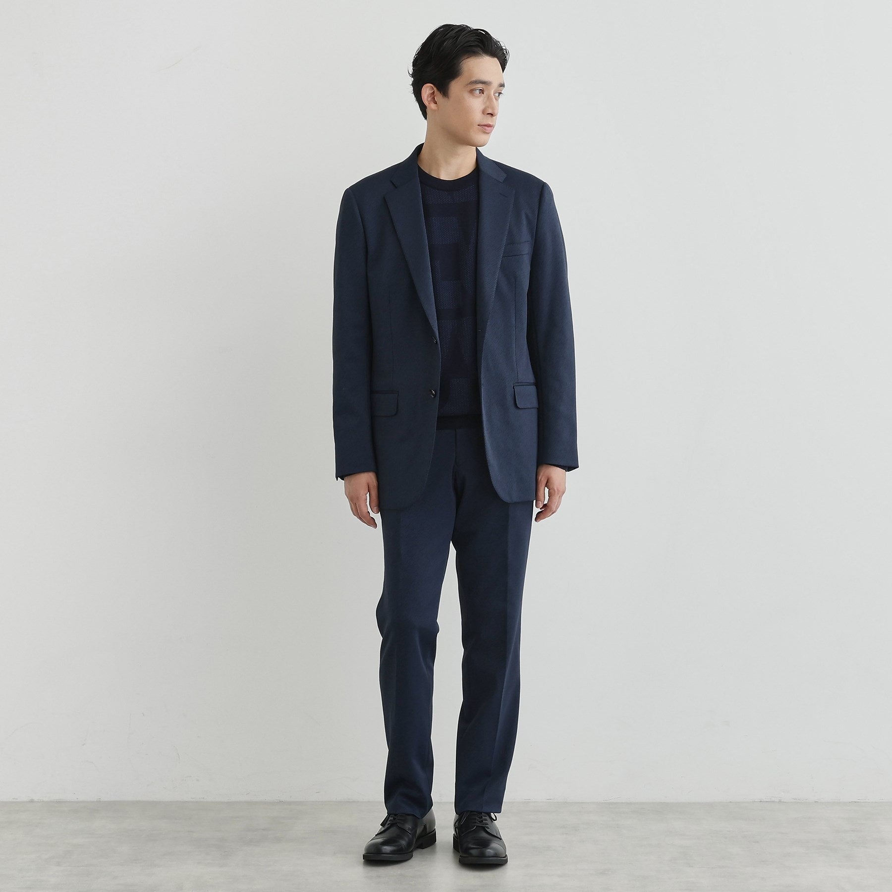 タケオキクチ TAKEO KIKUCHI 楊柳カルゼ ジャケット （ブラック(019)） ブラック(019)