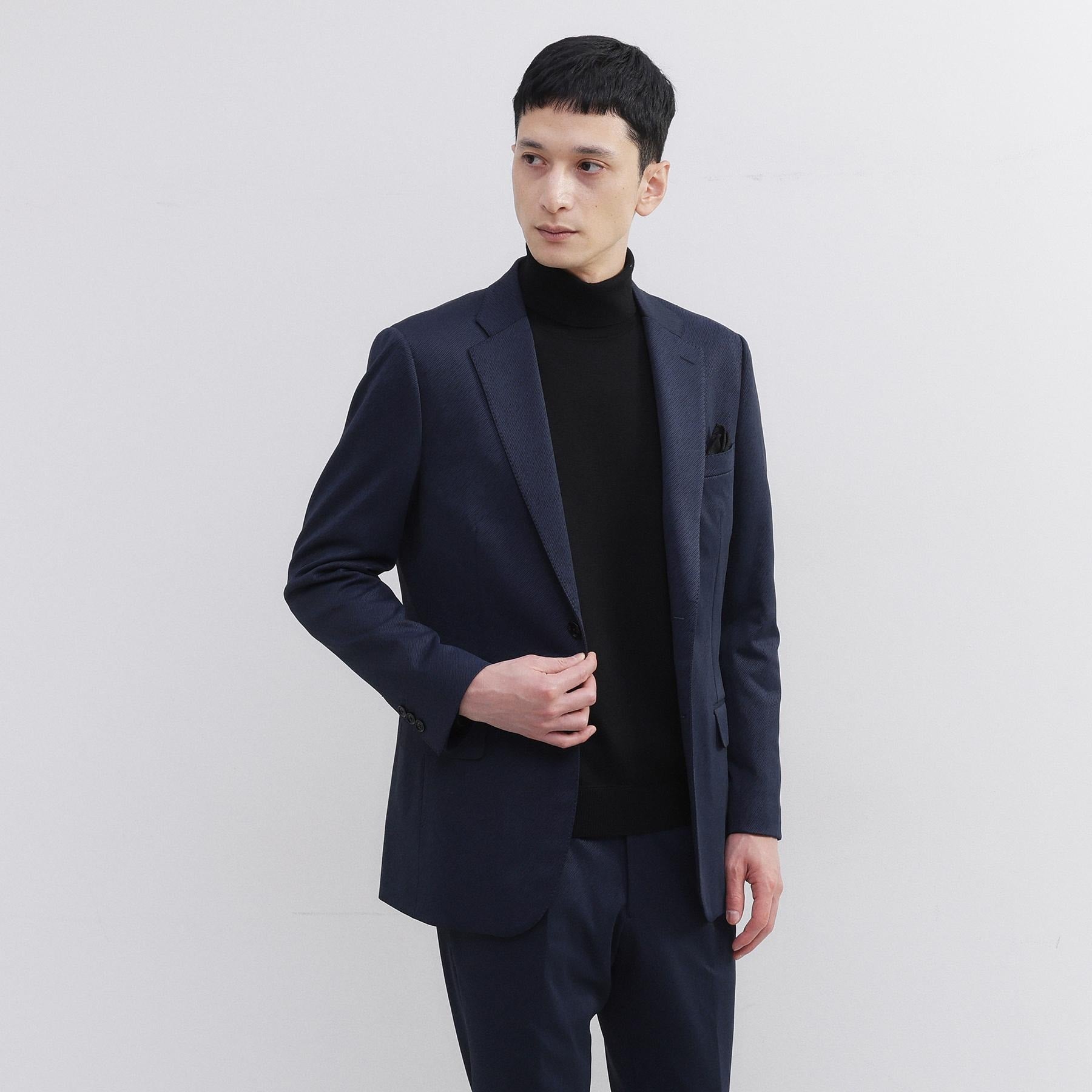 タケオキクチ TAKEO KIKUCHI 楊柳カルゼ ジャケット （ブラック(019)） ブラック(019)