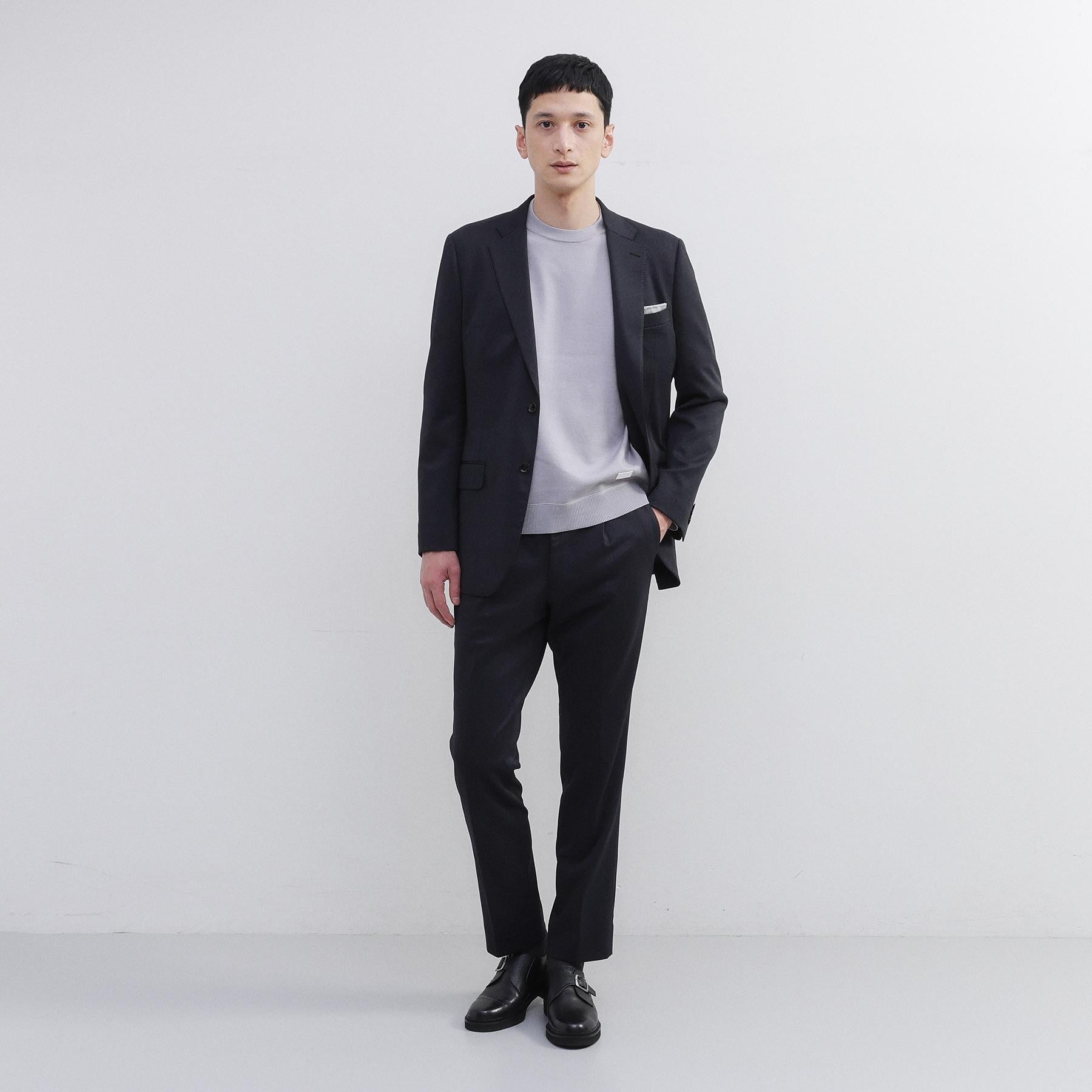 タケオキクチ TAKEO KIKUCHI 楊柳カルゼ ジャケット （ブラック(019)） ブラック(019)