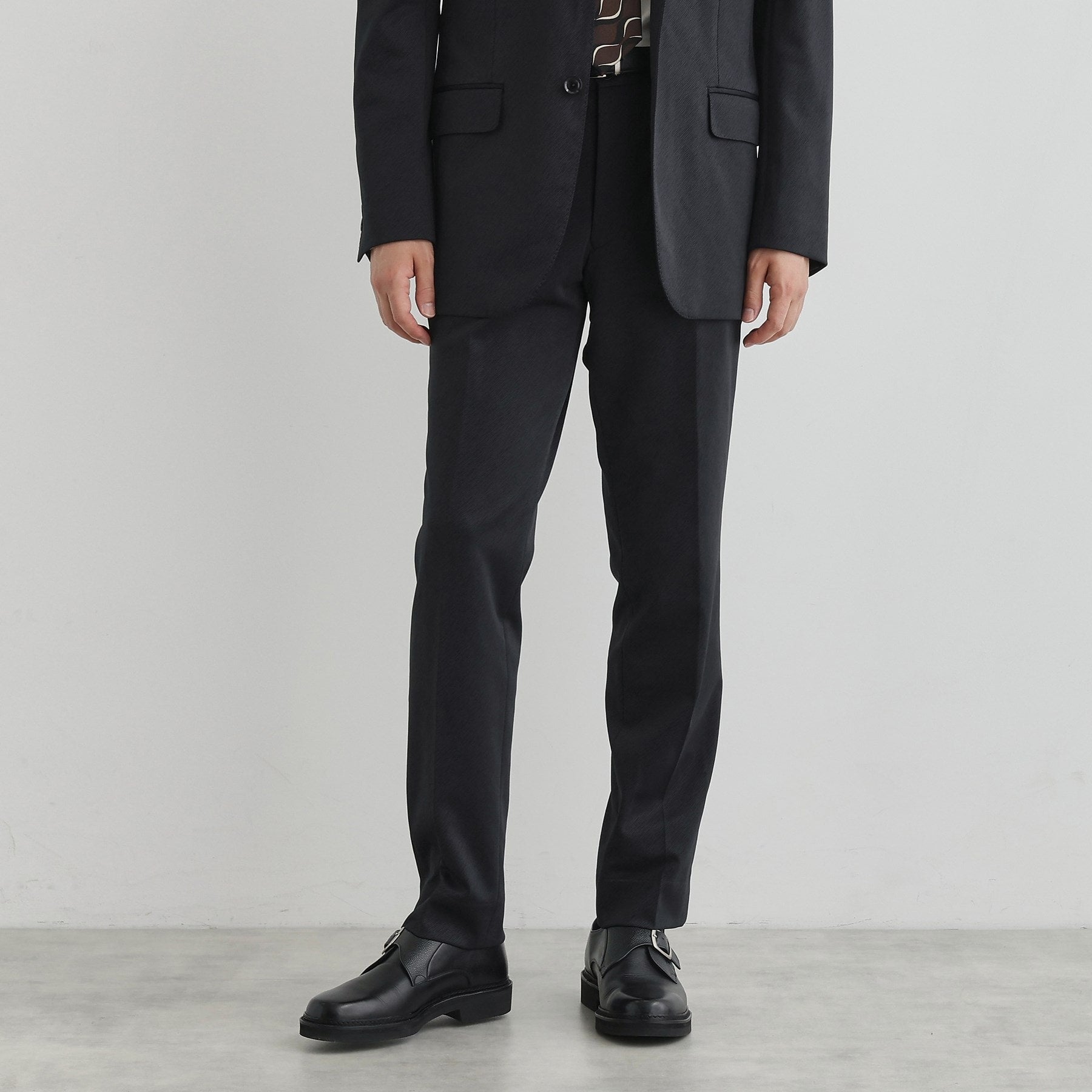 タケオキクチ TAKEO KIKUCHI 楊柳カルゼ パンツ （ネイビー(094)） ネイビー(094)